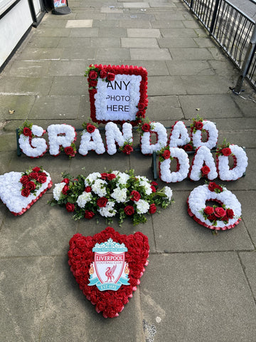 Grandad / Dad LFC Artificial Funeral Set